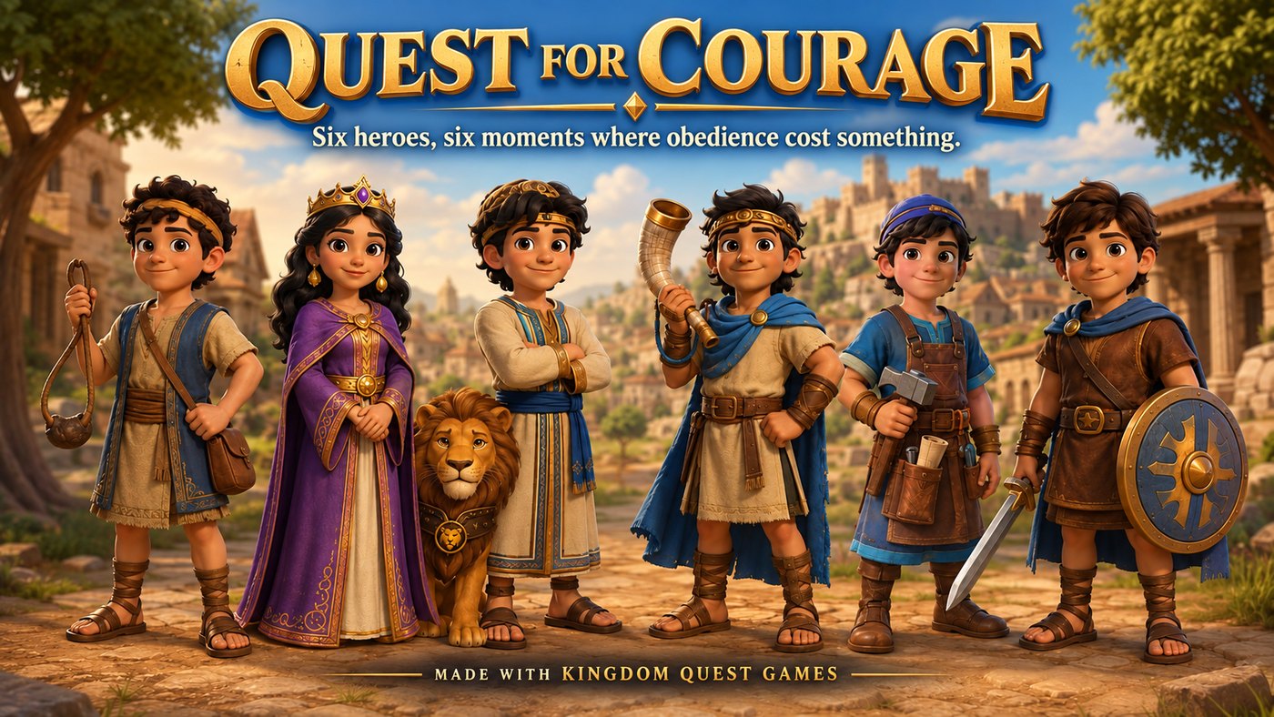 Quest for Courage — six Bible heroes